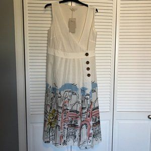 Boden  Midi Wrap Dress - Arwen style - NWT
